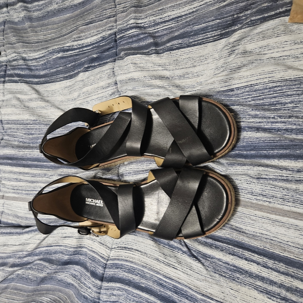 Michael Kors Black Women's Sandals